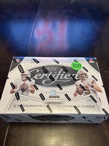 2020 Panini Certified NFL Football Cards Hobby Box - Factory Sealed