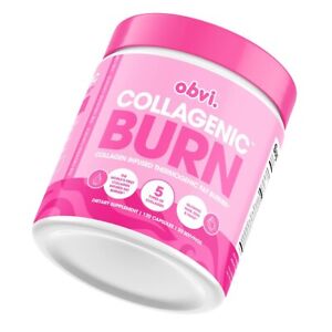 Obvi Collagenic Burn Collagen + Fat Burner 120 Capsules