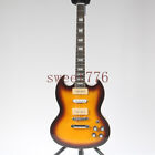 Factory SG Electric Guitar 6String Flame Maple Top P90 Pickup Mahogany Body&Neck