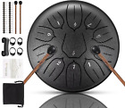 Steel Tongue Drum 11 Note 6 Inches D-Key Tank Drum Handpan Drum Panda Balmy D...