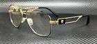 VERSACE VE1287 1443 Gold Black Men's 57 mm Eyeglasses