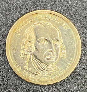 Dollar Coin 2007 James Madison Presidential (A3)