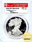 New Listing2020 S $1 Proof Silver Eagle PCGS PR70 First Day of Issue Mercanti Signature