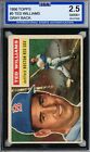 1956 TOPPS #5 TED WILLIAMS GRAY BACK GOOD+ ISA 2.5