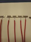 N Scale Power Wire, 10 Pair w/Atlas Rail Joiner, terminal Connector Code 55/80