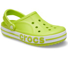 NWT Crocs Kids Bayaband Clog K Lime Punch Juniors Youth Toddler Size C12 US 12
