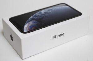 Apple iPhone XR 64 GB Black Smartphone (Verizon) BRAND NEW SEALED BOX