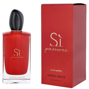 Sì Passione by Giorgio Armani For Women 3.4 Oz Eau De Parfum Spray New in Box