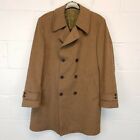 Berwin Vintage Overcoat Long Coat Wool Blend Wool Polyester 80/20 UK 44 EU 54 XL