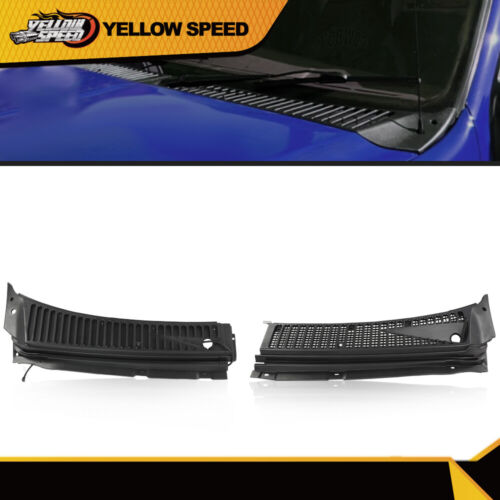Fit For Ford F250 F350 Excursion Windshield Wiper Vent Cowl Screen Cover Panels (For: More than one vehicle)