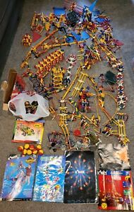 Knex Big Ball Factory Trampoline Tower Sets Huge Lot Parts & Pieces