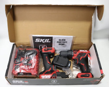 Skil PWRCORE 12 Brushless Drill/Driver & Impact Driver 12V Kit CB742901 - NEW!