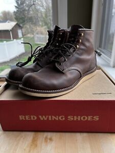 Red Wing Heritage Rover 6 in 4549 round toe Bourbon Yuma Men's 10 D