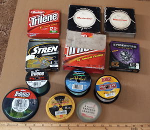 Lot of 12 Fishing Line - NOS