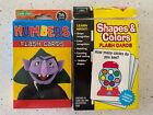 Lot of 2 Learning Flash Cards Sesame Street Numbers & Shapes & Colors Ages 3+