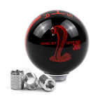 Gear Shift Knob 5 Speed for ford Mustang Cobra Manual Shifter Ball Black Red (For: 2016 Mustang GT)