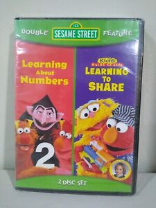 Sesame Street DVD Double Feature Learning About Numbers Learning to Share