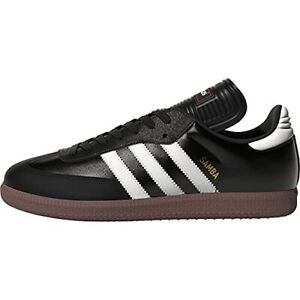 adidas Men's Samba Classic Soccer Shoe Core Black/Cloud White Size 11.5