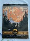 Illustrated National Parks Calendar 2024 New Sealed Free Shipping