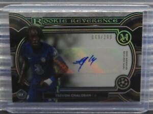 2021-22 Museum Collection UEFA Trevoh Chalobah Rookie Reverence Auto RC #049/299