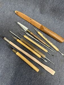 Lot of Clay Sculpting Tools Kemper and unmarked