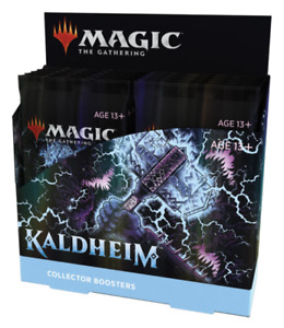 Magic the Gathering MTG - Kaldheim Collector Booster Box - New Sealed