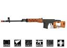 A&K Dragunov SVD-W Spring Sniper Airsoft Rifle (Imitation Wood) 10084
