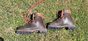 Alico Italy Leather Mountaineering Hiking Boots Men's Sz 11.5