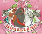 Horseland Romantic Ponies Wallpaper Border - 30 feet length  