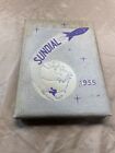 1955 Sundial SUNSET H S YEARBOOK DALLAS TEXAS + Spring Supplement Eddie Southern