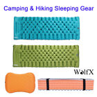 Moisture Proof Foldable Sleeping Pad+Inflatable Mattresses+Pillow Camping Tent
