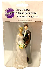New ListingWilton Our Day Wedding Couple Cake Topper Blonde Bride 4.5