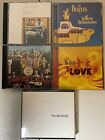 Lot Of 5 CDs Beatles Sgt. Pepper Yellow Submarine White Album McCartney Ram VGUC