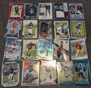 HUGE Over 40 Cards NFL NBA Auto ALL RC Rookie Prizm Silver Stars Loaded Lot