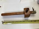 Antique Brass & Wood Marking Scribe Wood Working Carpentry Tool Sheffield
