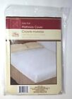 Full Size Fitted Mattress Cover White 54