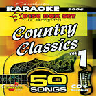 KARAOKE CD+G CHARTBUSTER  CLASSIC COUNTRY 5006 NEW SEALED CASE 3 CDS w/song list