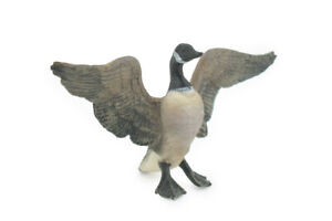 Canada Goose Toy Bird Geese Rubber Realistic Figure Model Gift, 5