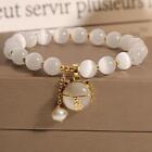 Lucky Moonstone Beads Cat Bracelet Attracting Wealth Women Jewelry Gift New