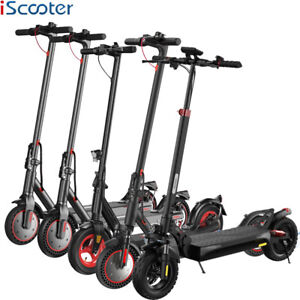 iScooter Adult Electric Scooter Folding Kick E-Scooter Long Range Urban Commuter