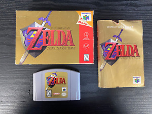 The Legend of Zelda: Ocarina of Time Nintendo 64 N64 CIB Good Shape CI PU