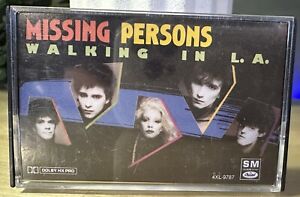 Missing Persons - Walking in L.A. - Cassette Tape - 80's Music Cassette Tape