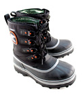 New SOREL Caribou XT Size 8 Black Waterproof -40 Degree Men Pac Boots MSRP $189