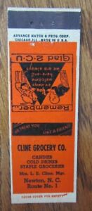 NEWTON, NORTH CAROLINA: CLINE GROCERY (L. CLINE) (1940s) -F