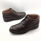 Florsheim Mens Sz 11 EEE Brown Leather Chukka Ankle Boots