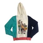 AKOO Men’s L/S Pullover Hoodie 100% Authentic SIZE Large Logo Multicolor