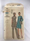 Vogue Vintage Sweing Pattern #7938 Woman’s One-piece Dress And Pant Size 14