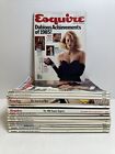 Lot of 17 Esquire 1986 & 1987 American Men's Magazines Fashion Style Fitness