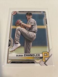 Bubba Chandler 2021 Bowman Draft Paper Pittsburgh Pirates QTY