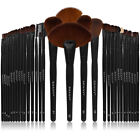 SHANY Professional Brush Set with Faux Leather Pouch,32 Count Synthetic Bristles